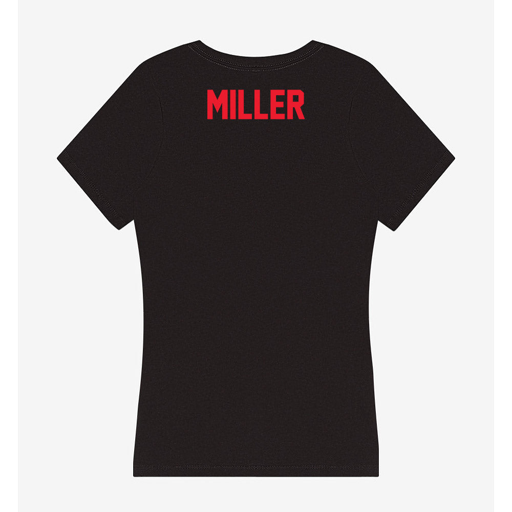 Southern Utah - NCAA Men's Track & Field : Ashton Miller - Women's V-Neck T-Shirt-1