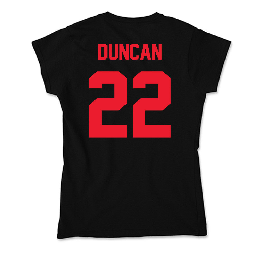 Southern Utah - NCAA Softball : Hannah Duncan - Soft Style Women’s T-Shirt-1