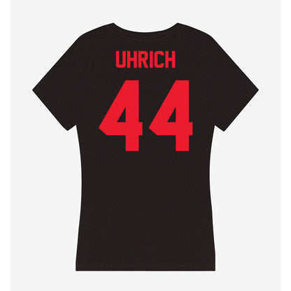 Southern Utah - NCAA Women's Basketball : Ava Uhrich - Women's V-Neck T-Shirt-1