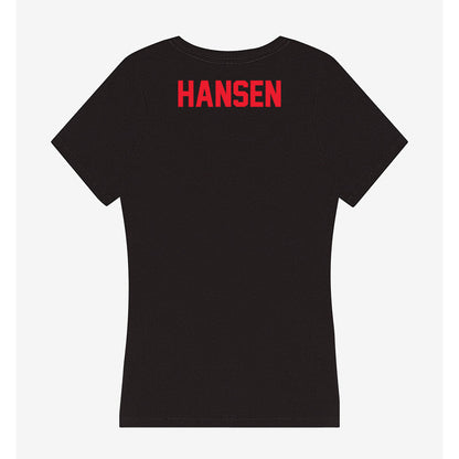 Southern Utah - NCAA Women's Track & Field : Kiara Hansen - Women's V-Neck T-Shirt-1