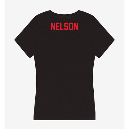 Southern Utah - NCAA Men's Track & Field : Ezra Nelson - Women's V-Neck T-Shirt-1