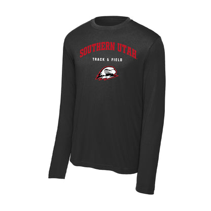 Southern Utah - NCAA Women's Track & Field : Chloe Bingham - Activewear Long Sleeve T-Shirt-0