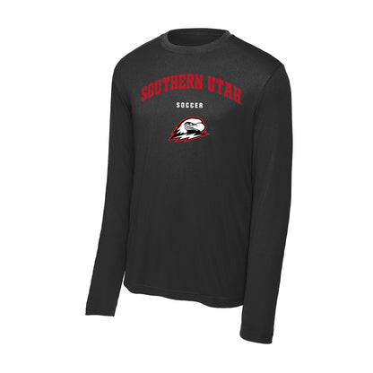 Southern Utah - NCAA Women's Soccer : Keira Barker - Activewear Long Sleeve T-Shirt-0