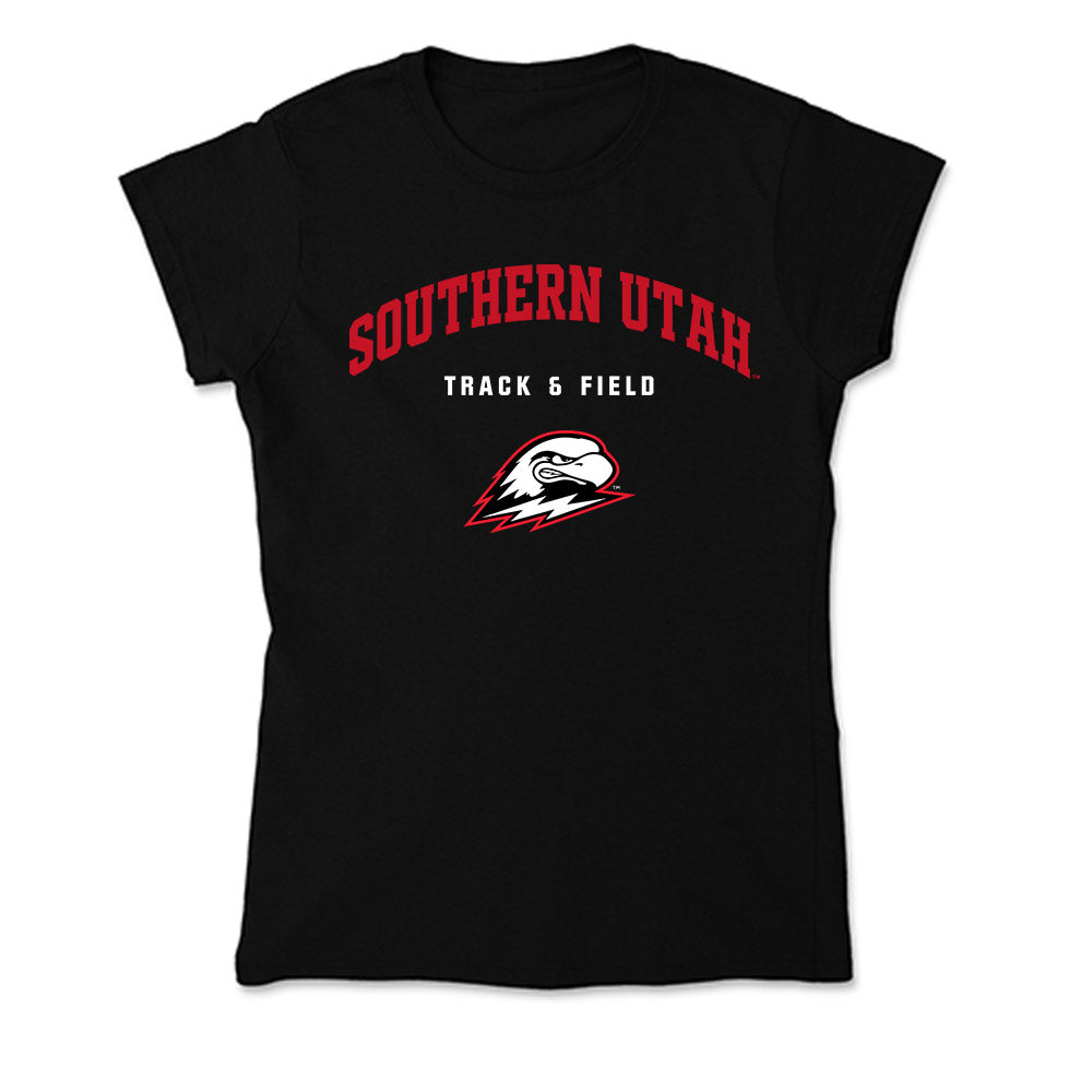 Southern Utah - NCAA Men's Track & Field : Levi Smith - Soft Style Women’s T-Shirt-0