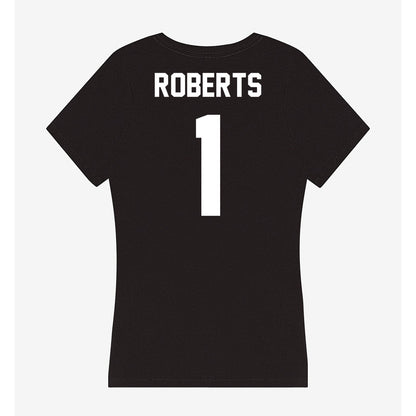 Utah Valley - NCAA Women's Soccer : Mia Roberts - Women's V-Neck T-Shirt-1