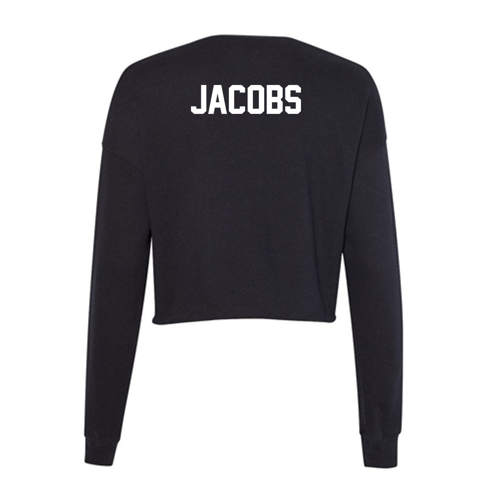 Utah Valley - NCAA Men's Track & Field : Cameron Jacobs - Women's Cropped Crew Fleece-1