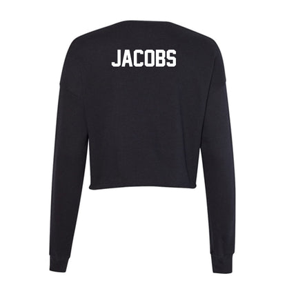 Utah Valley - NCAA Men's Track & Field : Cameron Jacobs - Women's Cropped Crew Fleece-1