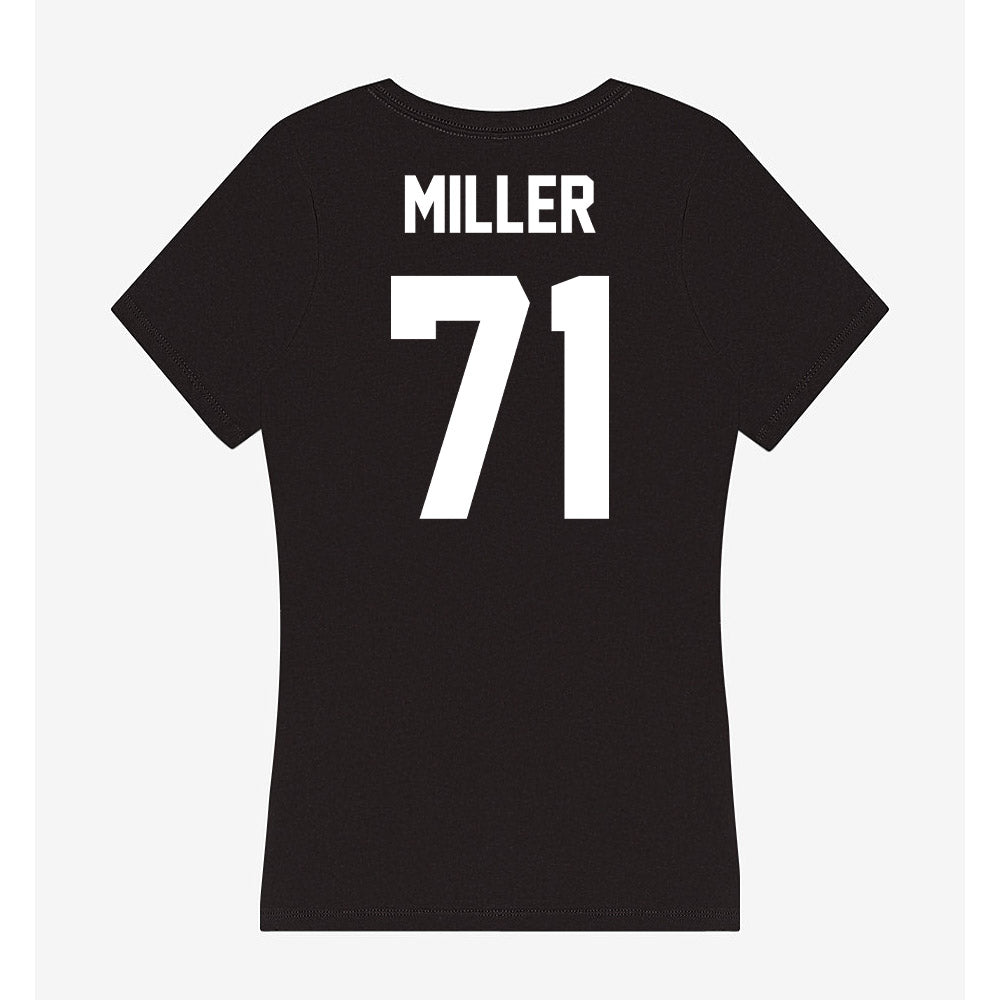 Utah Valley - NCAA Softball : Ella Miller - Women's V-Neck T-Shirt-1