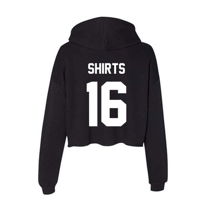 Utah Valley - NCAA Women's Soccer : Kate shirts - Women's Crop Fleece Hoodie-1