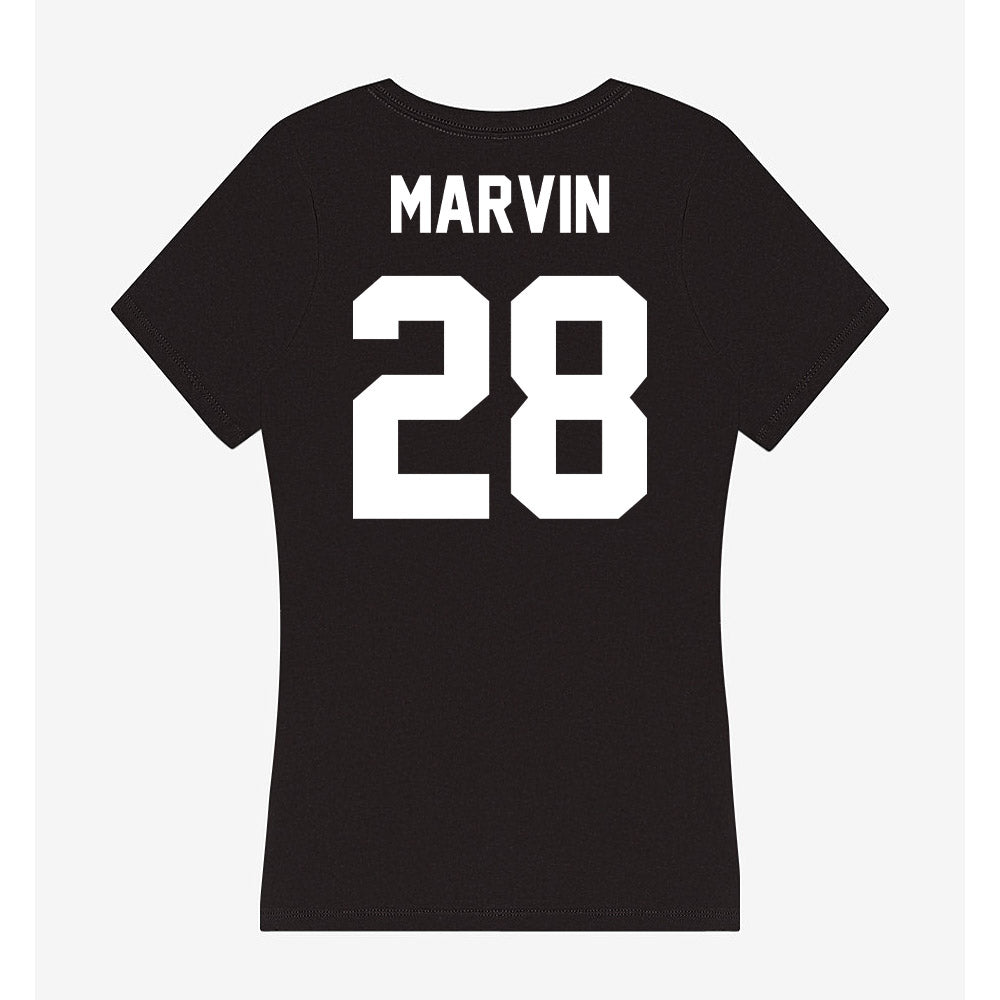 Utah Valley - NCAA Softball : Bailey Marvin - Women's V-Neck T-Shirt-1