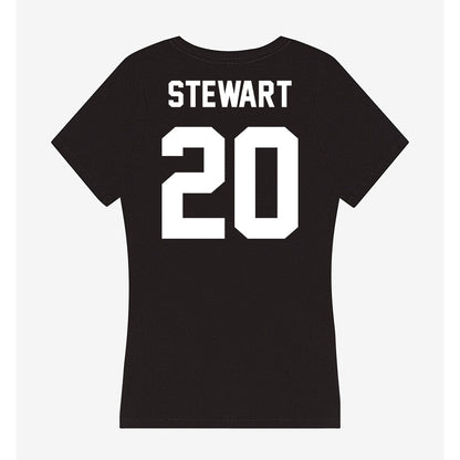 Utah Valley - NCAA Women's Soccer : Isabella Stewart - Women's V-Neck T-Shirt-1