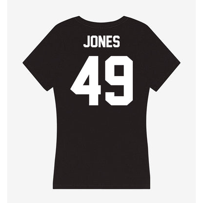 Utah Valley - NCAA Baseball : Jet Jones - Women's V-Neck T-Shirt-1