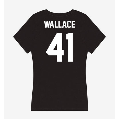 Utah Valley - NCAA Baseball : Chance Wallace - Women's V-Neck T-Shirt-1