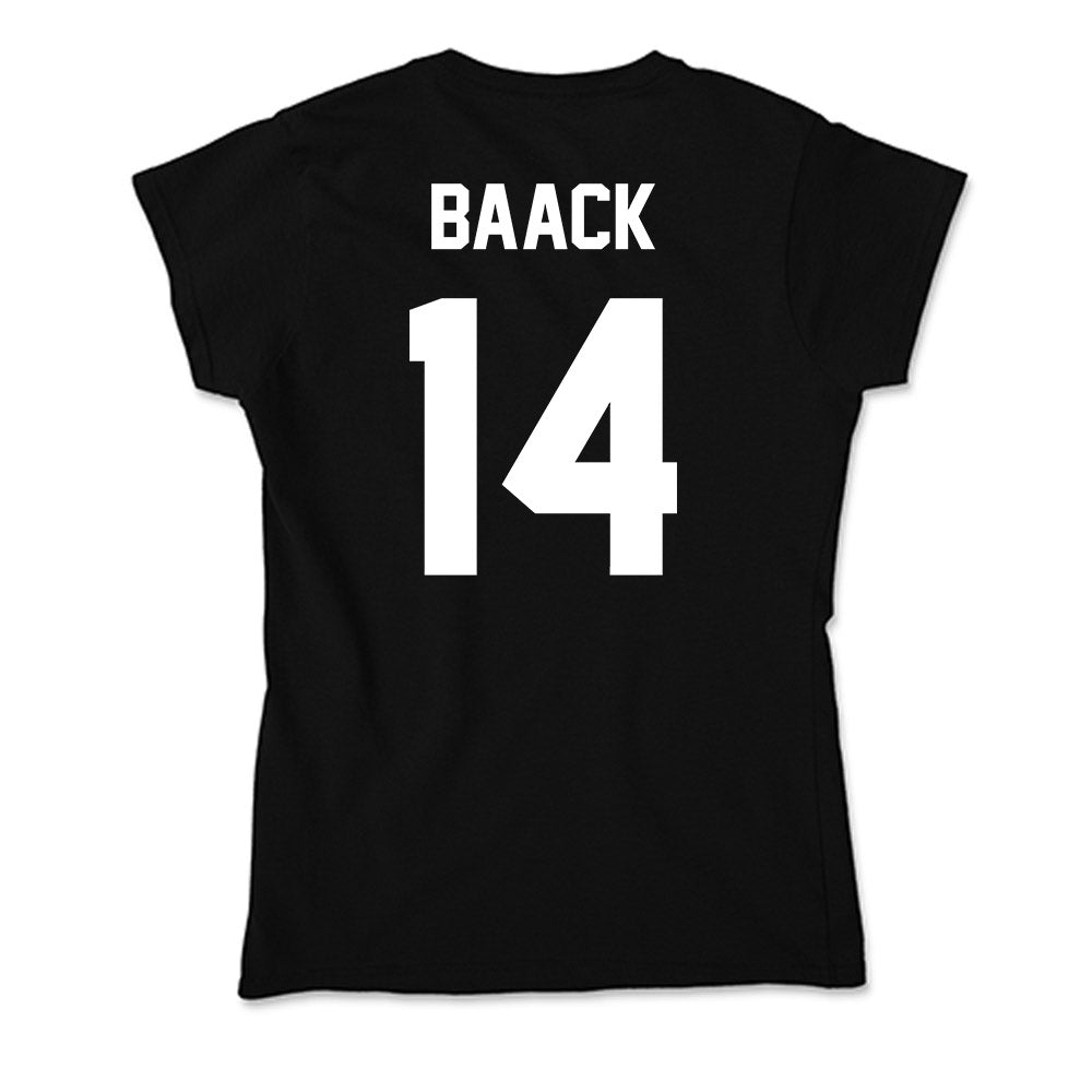 Utah Valley - NCAA Baseball : Cohen Baack - Soft Style Women’s T-Shirt-1