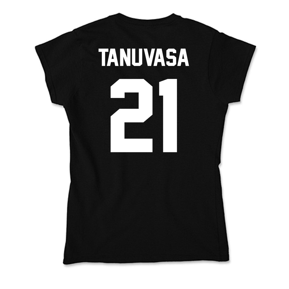 Utah Valley - NCAA Women's Basketball : Naia Tanuvasa - Soft Style Women’s T-Shirt-1