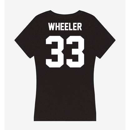Utah Valley - NCAA Men's Soccer : Ashton Wheeler - Women's V-Neck T-Shirt-1