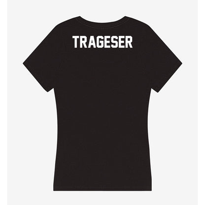 Utah Valley - NCAA Men's Track & Field : Joey Trageser - Women's V-Neck T-Shirt-1