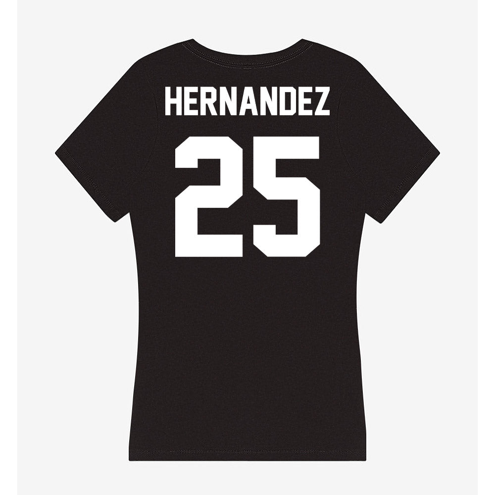 Utah Valley - NCAA Baseball : Ray Hernandez - Women's V-Neck T-Shirt-1