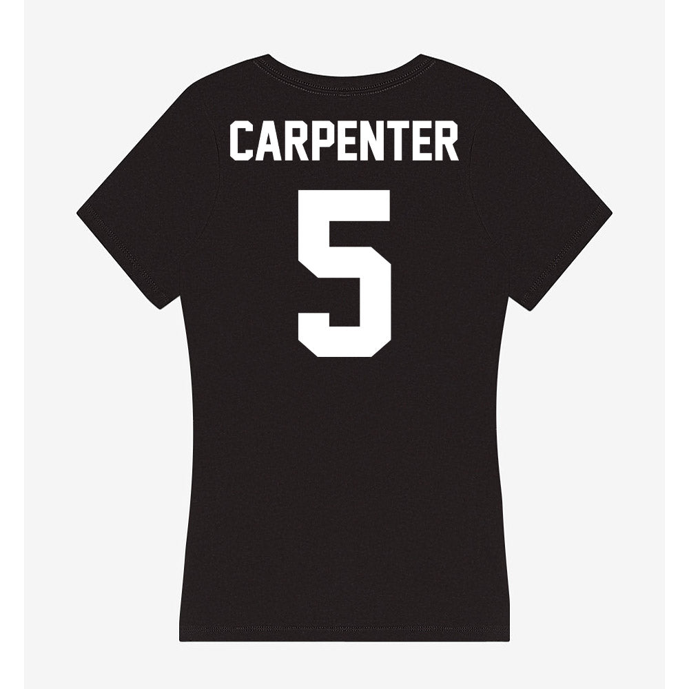 Utah Valley - NCAA Baseball : Kaden Carpenter - Women's V-Neck T-Shirt-1