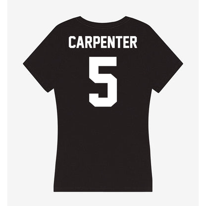 Utah Valley - NCAA Baseball : Kaden Carpenter - Women's V-Neck T-Shirt-1