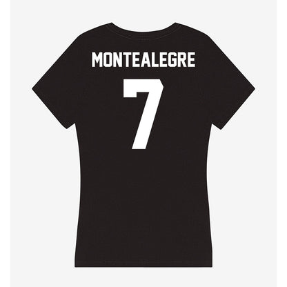 Utah Valley - NCAA Men's Soccer : Jose Luis Martin Montealegre - Women's V-Neck T-Shirt-1