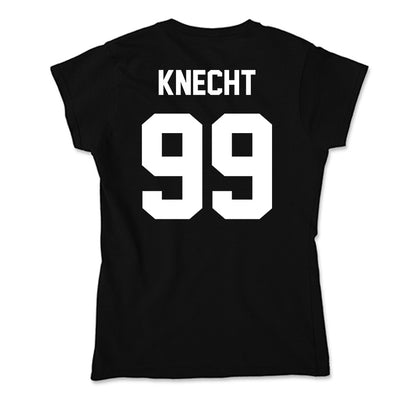 Utah Valley - NCAA Men's Soccer : Owen Knecht - Soft Style Women’s T-Shirt-1