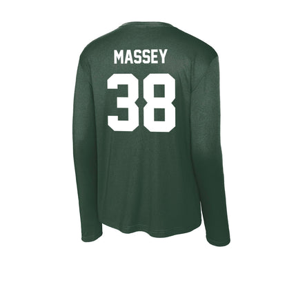 Utah Valley - NCAA Baseball : DJ Massey - Activewear Long Sleeve T-Shirt-1