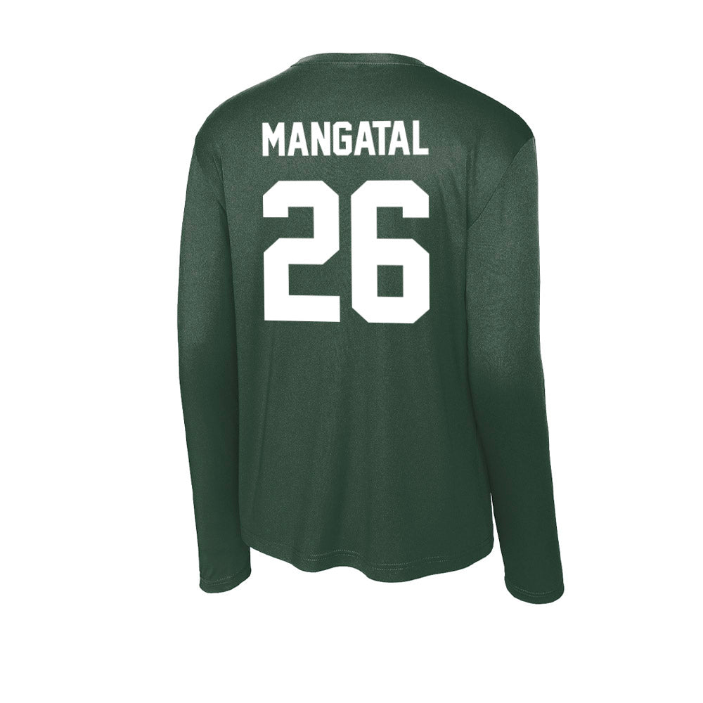 Utah Valley - NCAA Men's Soccer : Jordan Mangatal - Activewear Long Sleeve T-Shirt-1