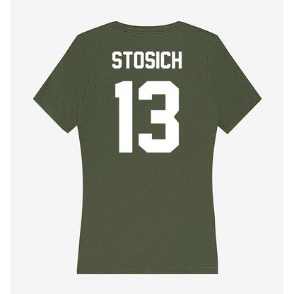 Utah Valley - NCAA Women's Soccer : Marisol Stosich - Women's V-Neck T-Shirt-1
