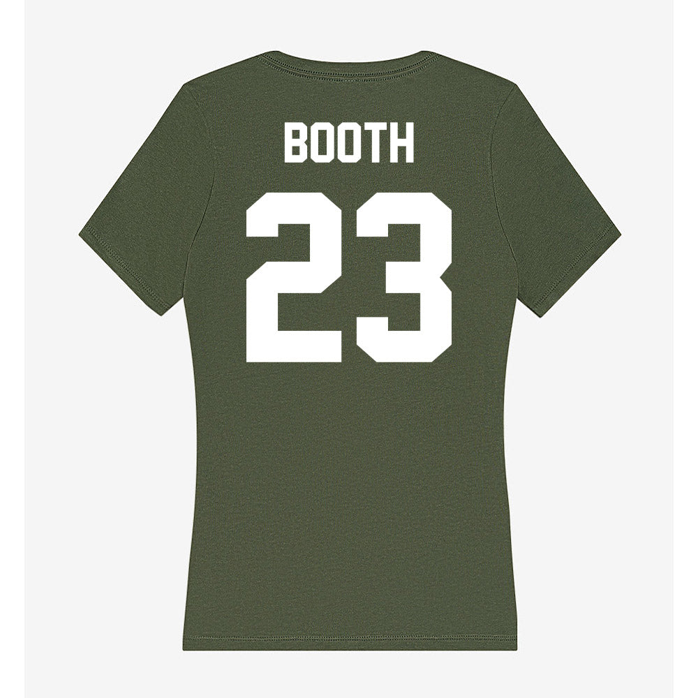Utah Valley - NCAA Women's Soccer : Kate Booth - Women's V-Neck T-Shirt-1