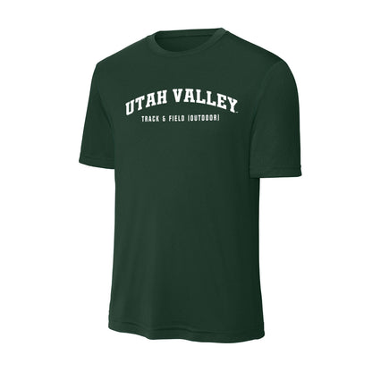 Utah Valley - NCAA Women's Track & Field : Karsten Deakin - Activewear T-Shirt-0