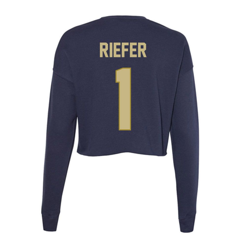 Oral Roberts - NCAA Women's Soccer : Alexa Riefer - Women's Cropped Crew Fleece-1