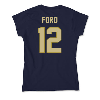 Oral Roberts - NCAA Men's Soccer : Zak Ford - Soft Style Women’s T-Shirt-1