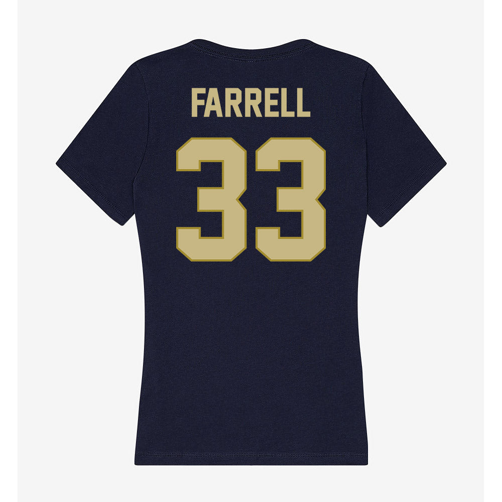Oral Roberts - NCAA Baseball : Jackson Farrell - Women's V-Neck T-Shirt-1