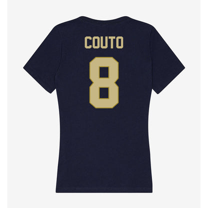 Oral Roberts - NCAA Men's Basketball : Alex Couto - Women's V-Neck T-Shirt-1
