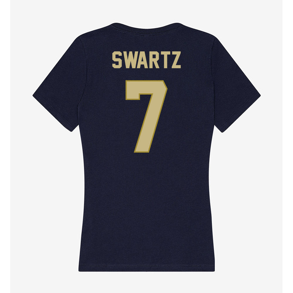 Oral Roberts - NCAA Women's Volleyball : Mallorie Swartz - Women's V-Neck T-Shirt-1