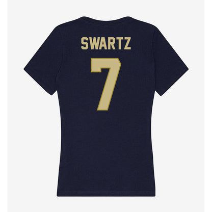 Oral Roberts - NCAA Women's Volleyball : Mallorie Swartz - Women's V-Neck T-Shirt-1
