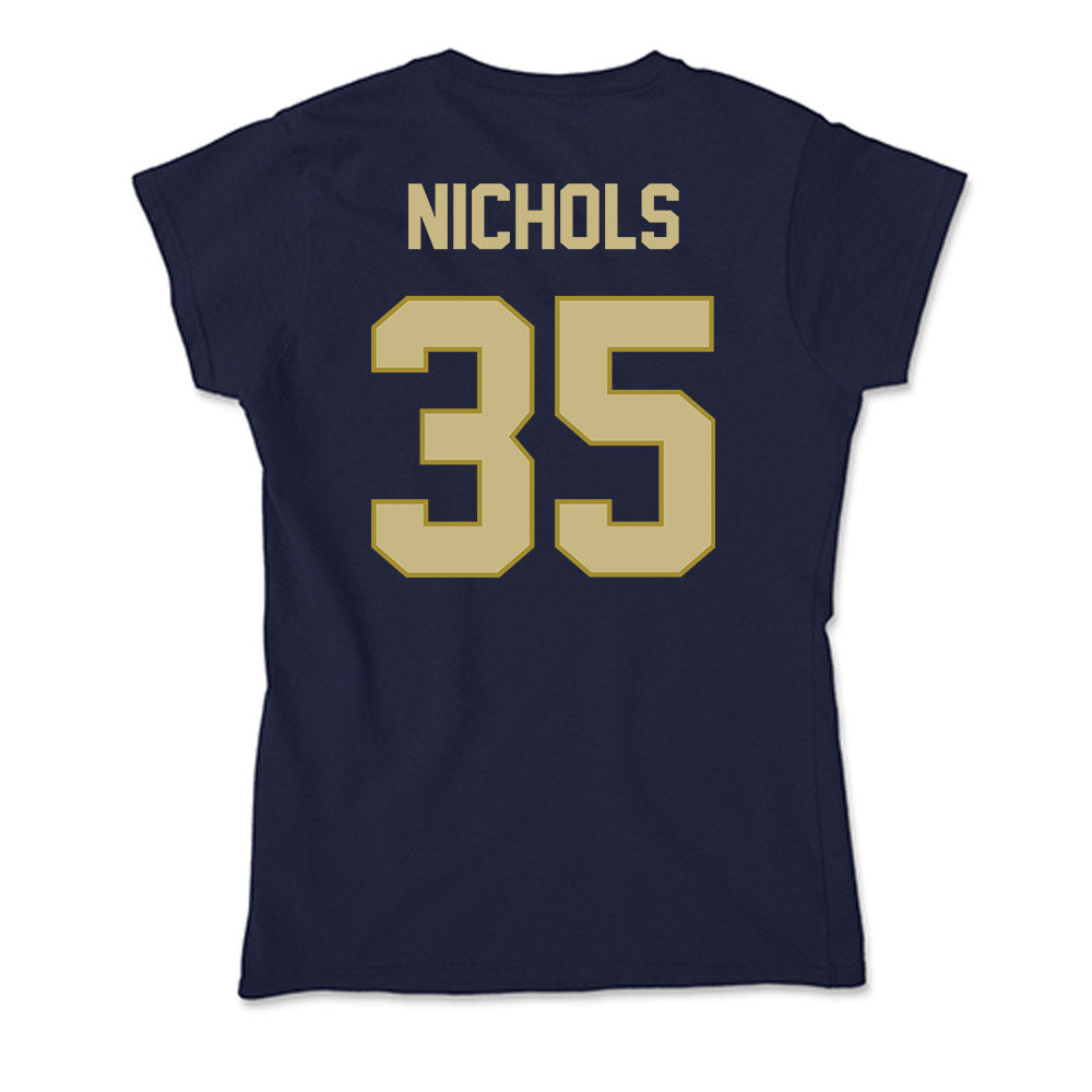 Oral Roberts - NCAA Baseball : Nate Nichols - Soft Style Women’s T-Shirt-1