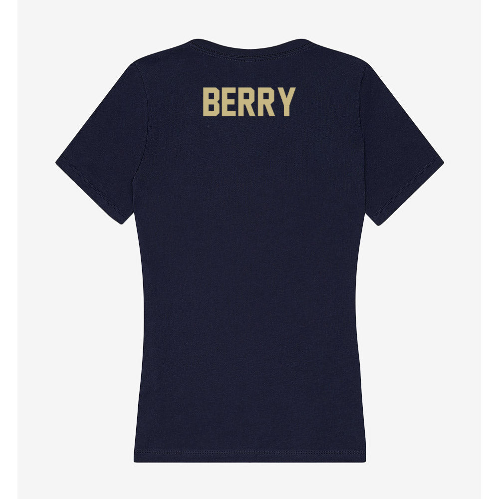 Oral Roberts - NCAA Men's Tennis : Jack Berry - Women's V-Neck T-Shirt-1