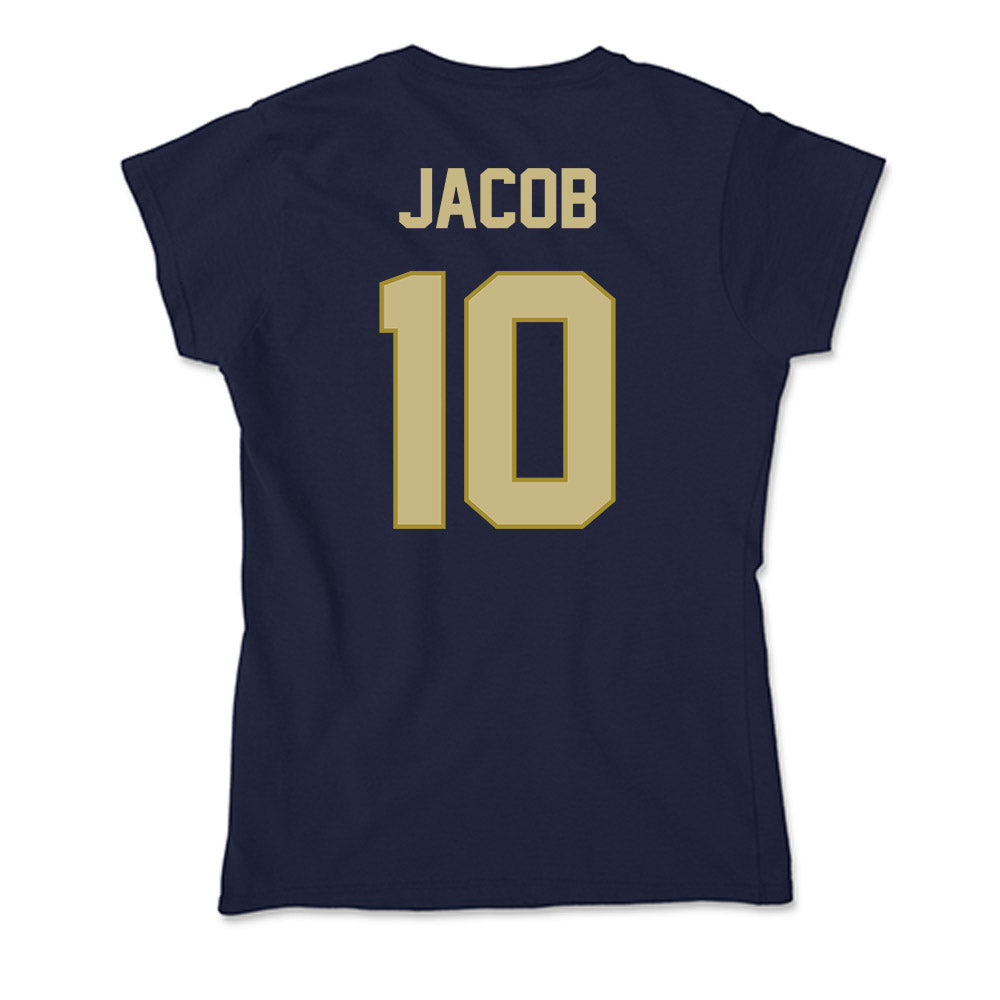 Oral Roberts - NCAA Men's Basketball : Aaron Jacob - Soft Style Women’s T-Shirt-1
