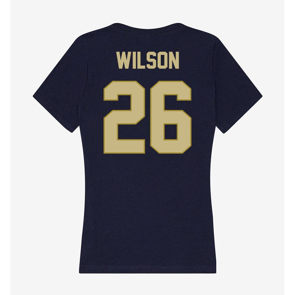 Oral Roberts - NCAA Women's Soccer : Kynlie Wilson - Women's V-Neck T-Shirt-1