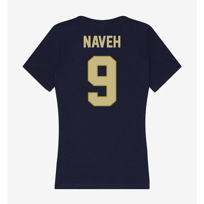 Oral Roberts - NCAA Men's Basketball : Ofri Naveh - Women's V-Neck T-Shirt-1