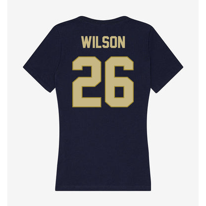 Oral Roberts - NCAA Women's Soccer : Kynlie Wilson - Women's V-Neck T-Shirt-1