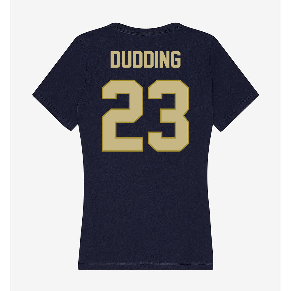 Oral Roberts - NCAA Baseball : Kole Dudding - Women's V-Neck T-Shirt-1