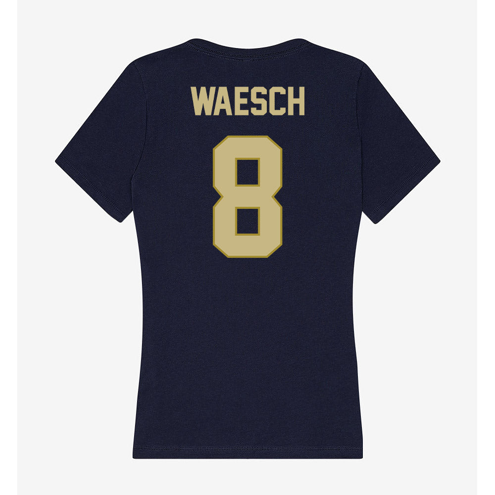 Oral Roberts - NCAA Men's Soccer : Hagen Waesch - Women's V-Neck T-Shirt-1