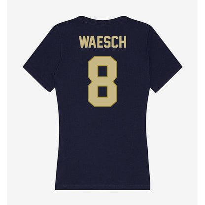 Oral Roberts - NCAA Men's Soccer : Hagen Waesch - Women's V-Neck T-Shirt-1