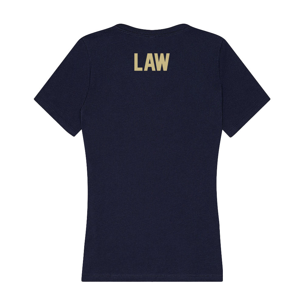 Oral Roberts - NCAA Men's Golf : Ethan Law - Women's V-Neck T-Shirt-1