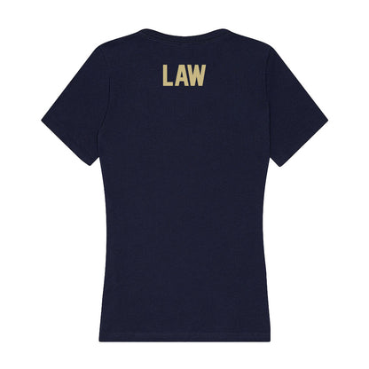 Oral Roberts - NCAA Men's Golf : Ethan Law - Women's V-Neck T-Shirt-1