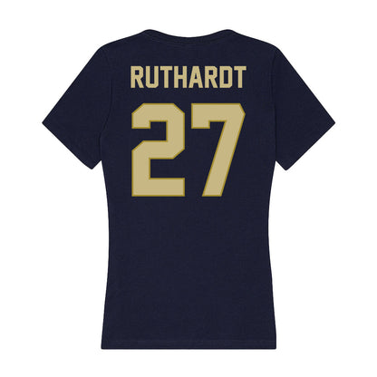 Oral Roberts - NCAA Baseball : Keaton Ruthardt - Women's V-Neck T-Shirt-1
