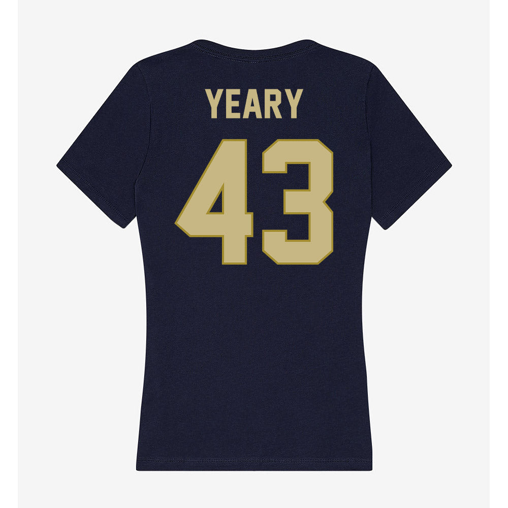 Oral Roberts - NCAA Baseball : Will Yeary - Women's V-Neck T-Shirt-1